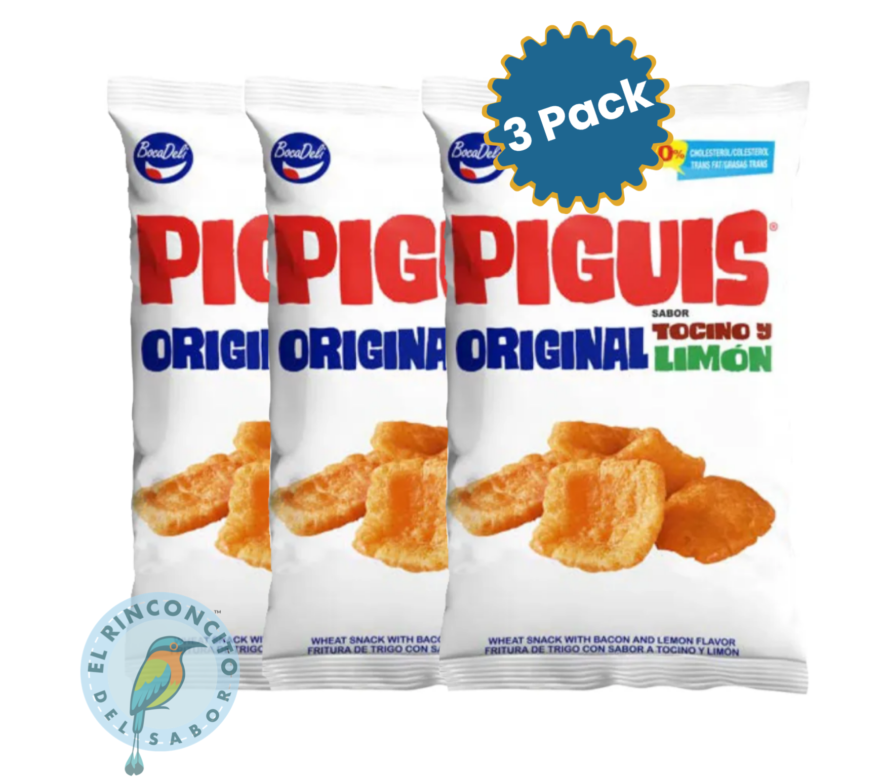 Bocadeli Snack 3 Paquete Variedad