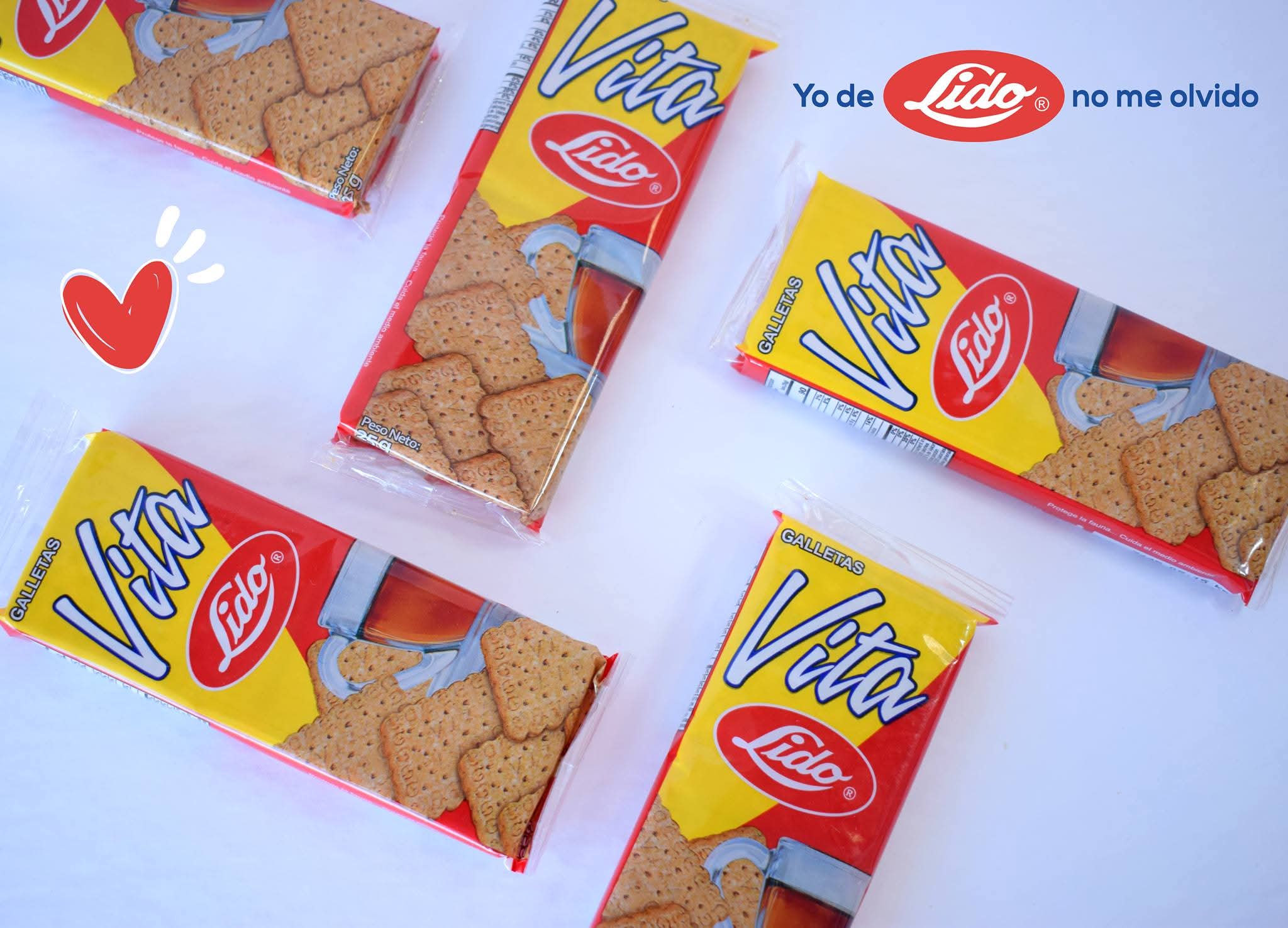 Lido Galleta Vita 12 Pack | Classic Salvadoran Cookies