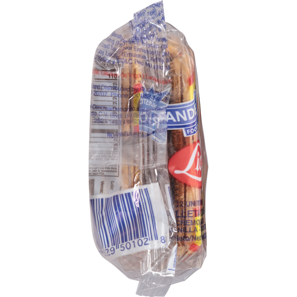 Lido Galleta Cremosa 2 Paquetes| Classic Salvadoran Cream-Filled Galletas 2 Pack