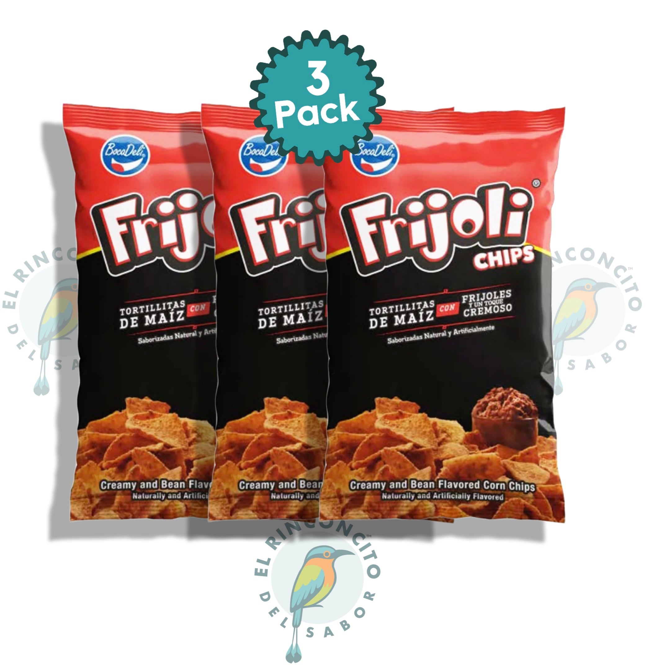 Bocadeli Snack Variedad de Sabores | 3-Pack Variety Mix of Latin Chips & Boquitas