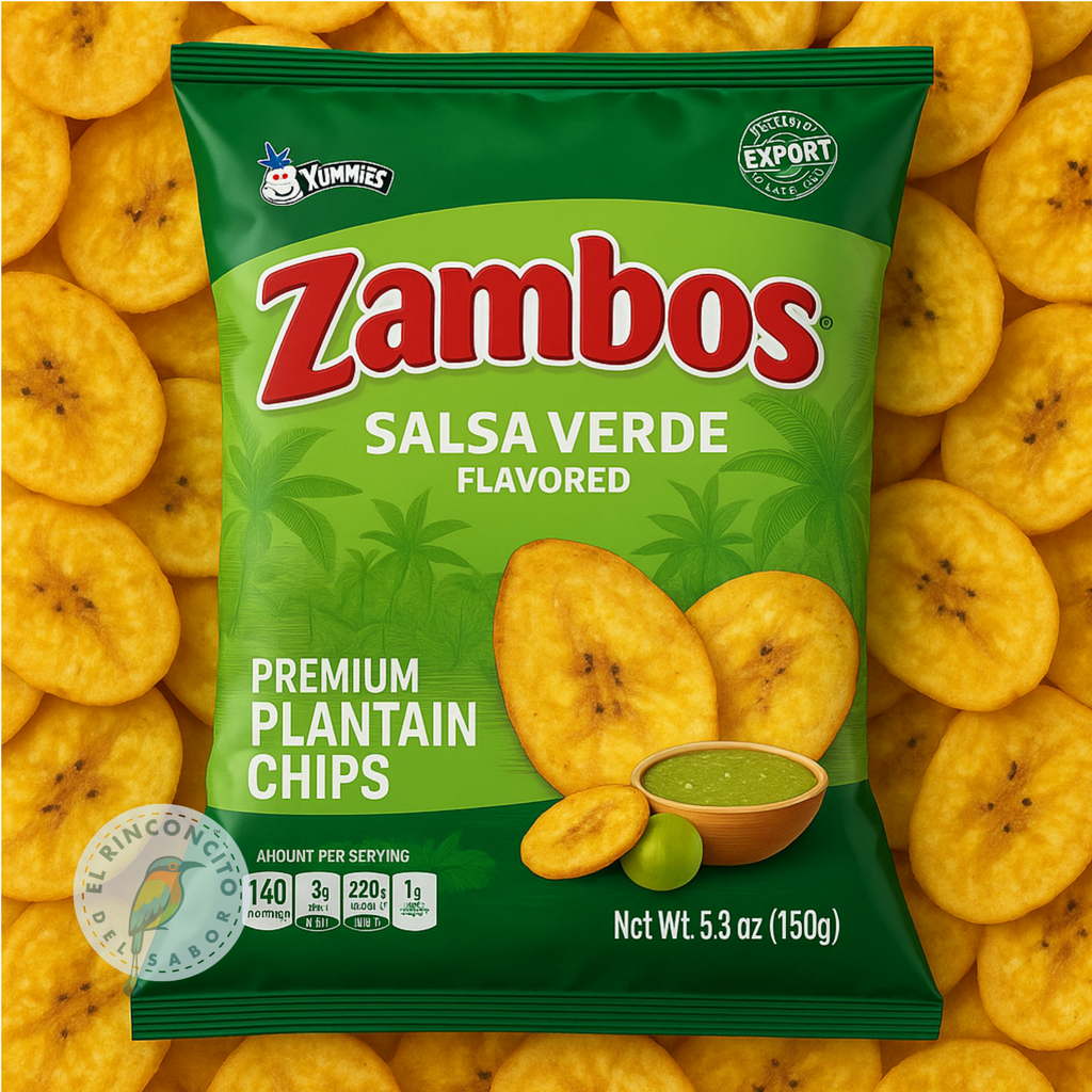 Zambos Mixed Flavors – Plantain Chips Variety Pack