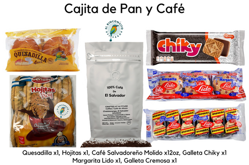 Cajita de Pan y Café | Salvadoran Sweet Bread & Coffee Gift Box