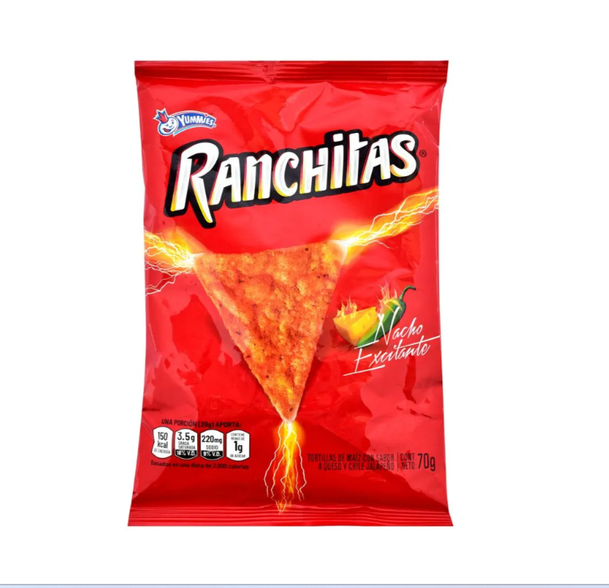 Ranchitas Nacho Exitante Yummies! (Individual)
