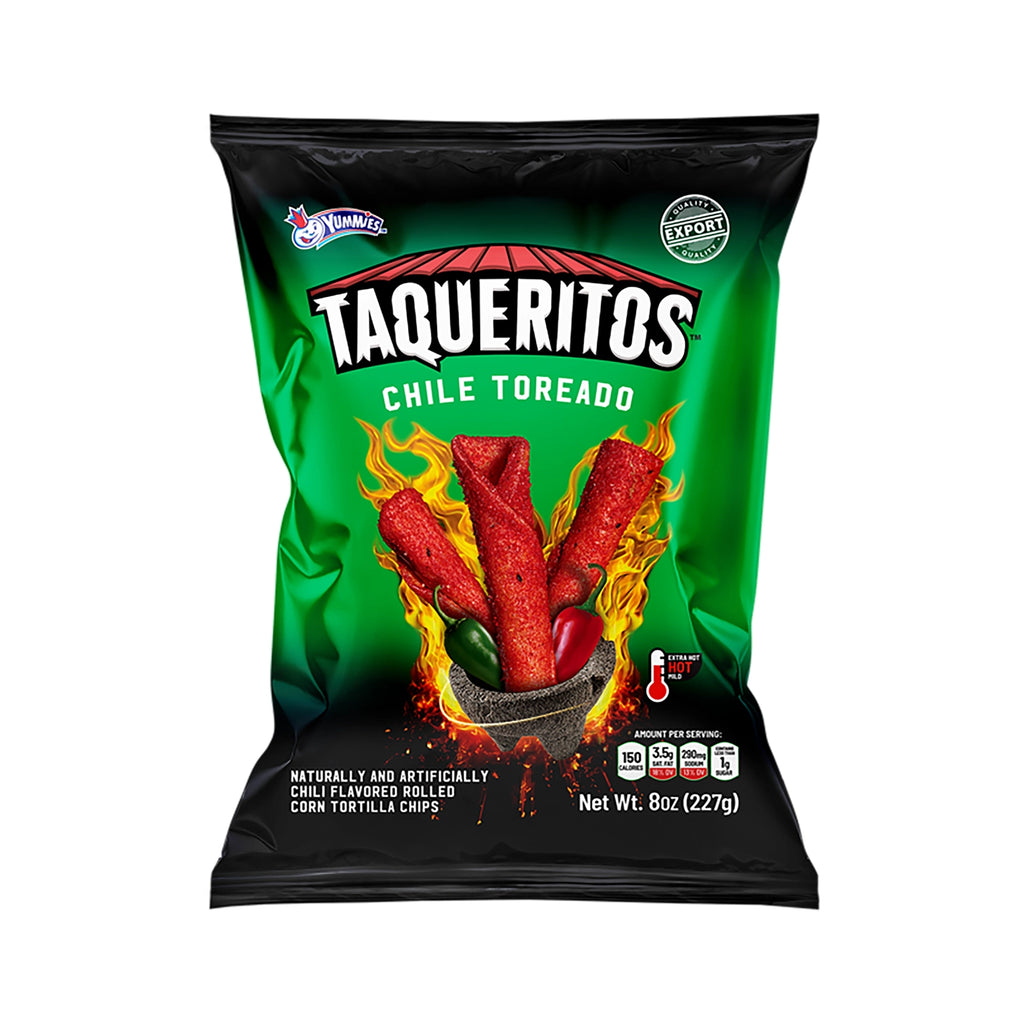 TAQUERITOS Chile Toreado by Yummies! 8oz Individual