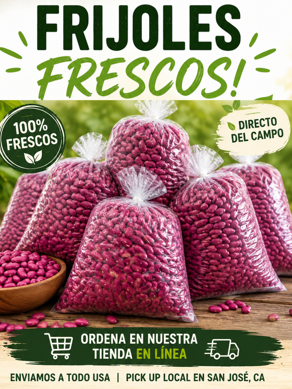 Frijol Rojo Fresco