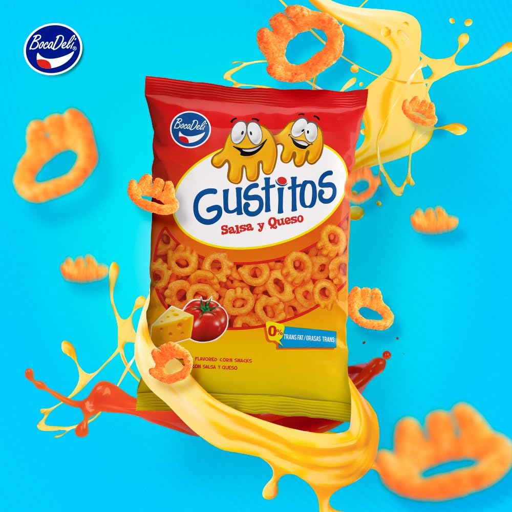 Gustitos Salsa y Queso Bocadeli pack