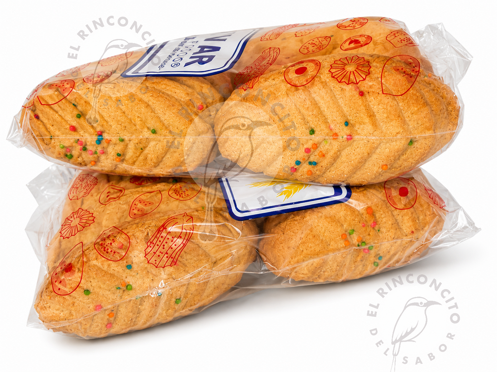 Pan Dulce Salvadoreño Galleta Hojita SANSIVAR 24 Unidades | Traditional Salvadoran Sweet Cookies