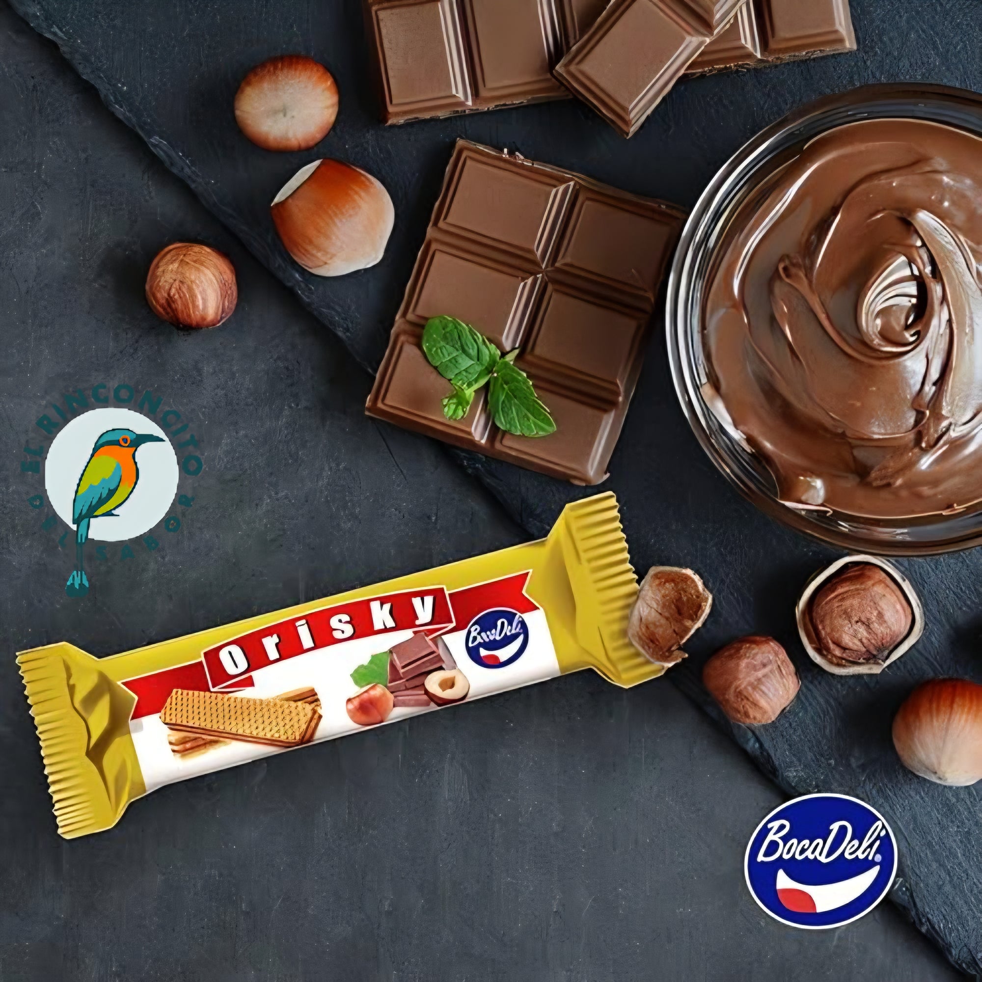 Galleta Orisky de Avellana | Orisky Hazelnut Cookie Waffer