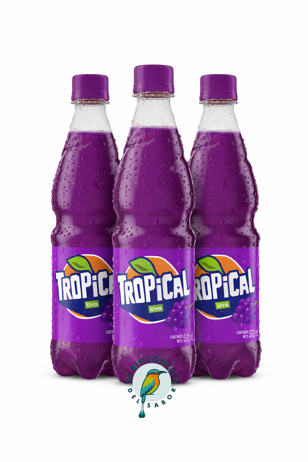 Tropical Bebida Carbonatada-Soda – Banana & Uva (Packs)