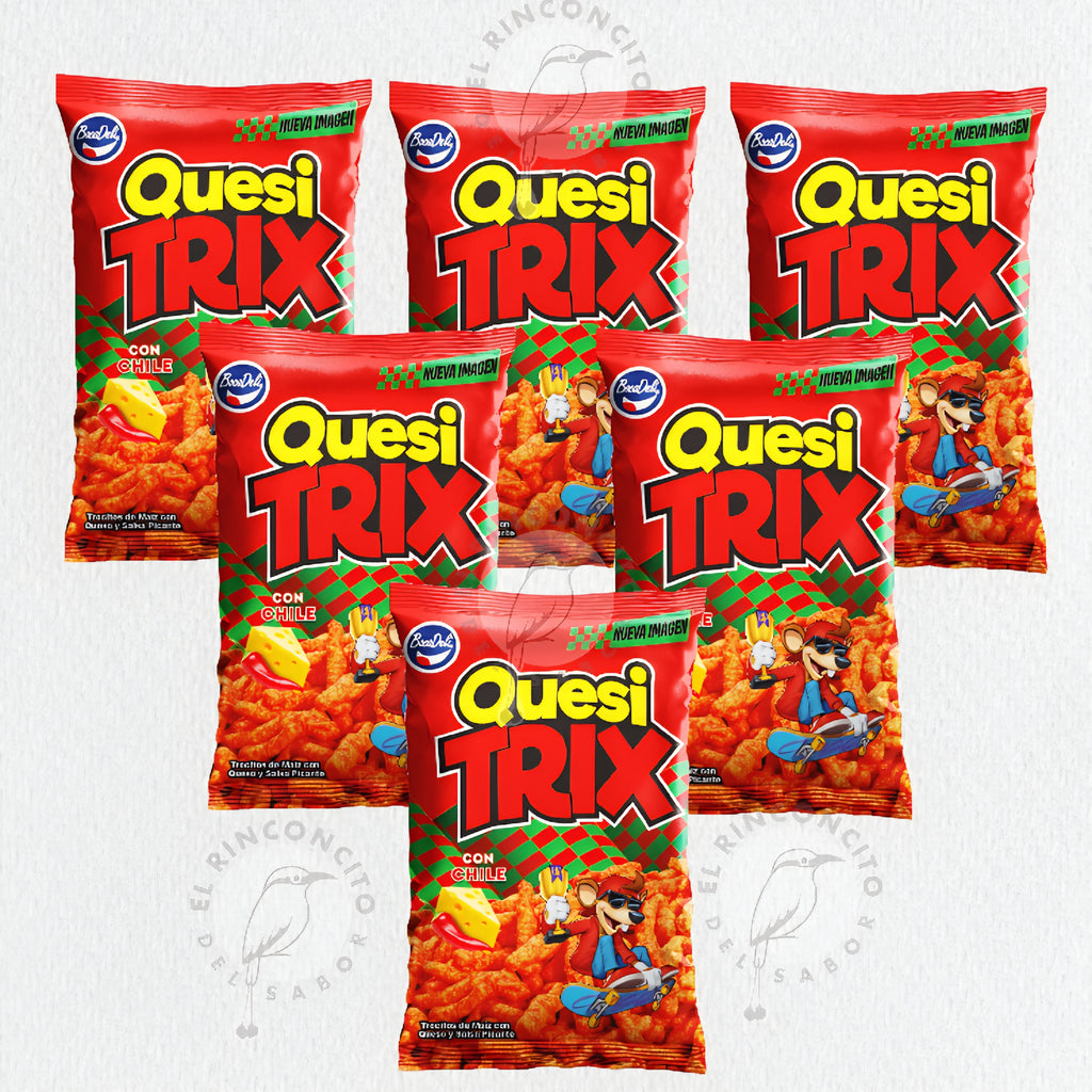 Quesitrix Con Chile Bocadeli pack Authentic Salvadoran Snacks
