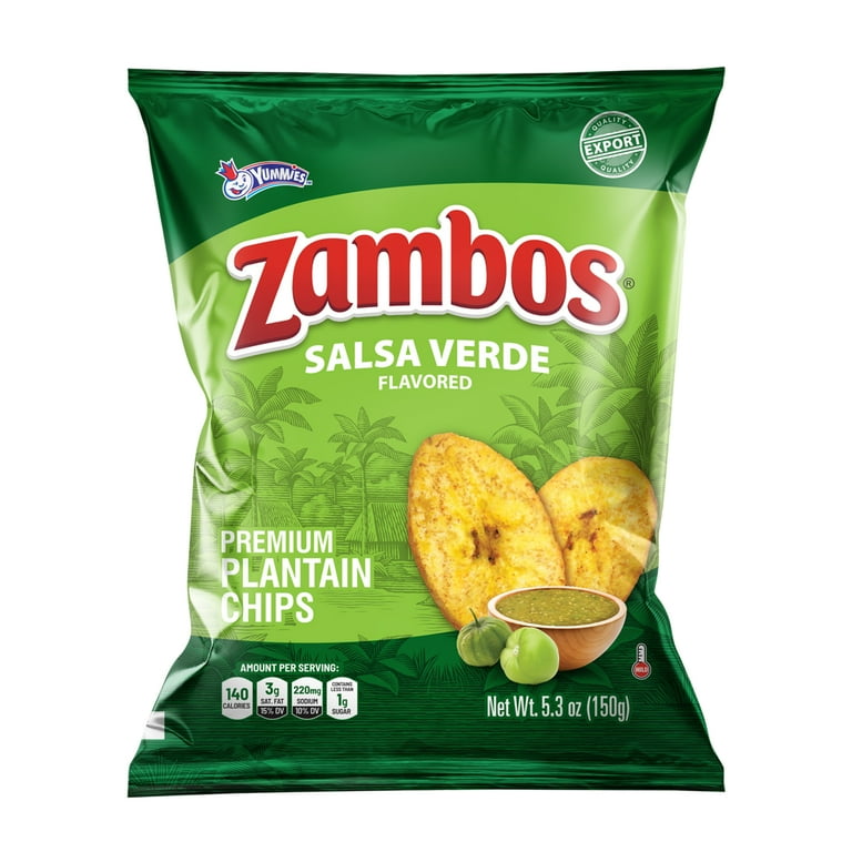 Zambos Platanitos 2 Unidades Variedad | Plantain Chips Mixed Flavor Variety 2 Pack
