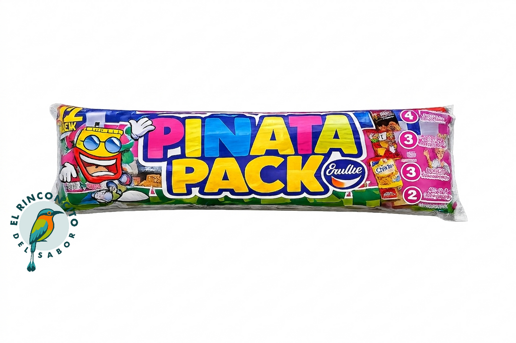 Bocadeli Pinata Pack 12units, 4xFrijoli, 3xGustitos, 2xQuesitrix, 3xTrompeta De pizza