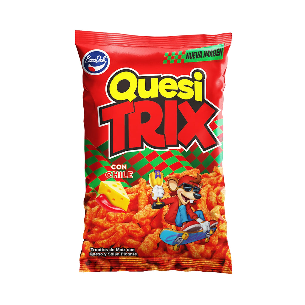 Quesitrix Con Chile Bocadeli pack