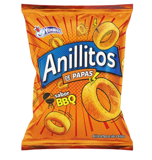 Anillitos de Papa sabor BBQ Yummies!
