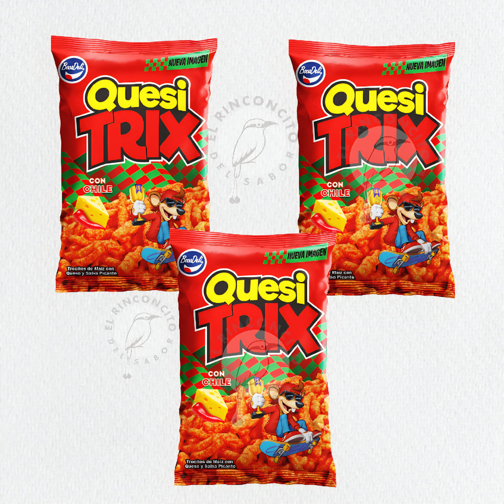 Quesitrix Con Chile Bocadeli pack Authentic Salvadoran Snacks