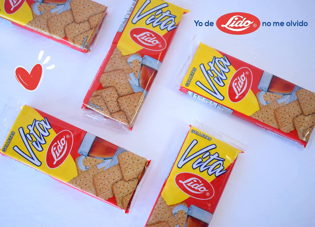Lido Galleta Vita 12 Pack | Classic Salvadoran Cookies