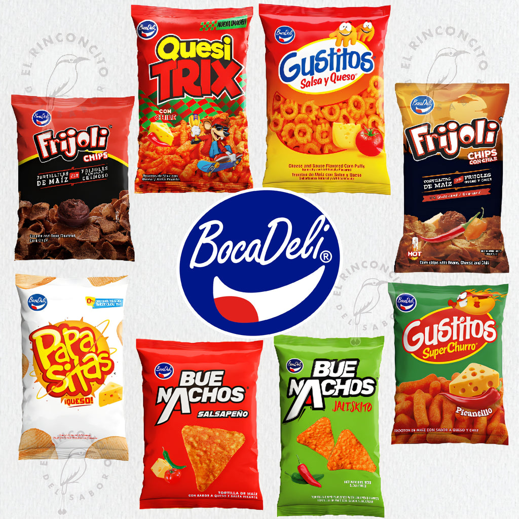 Bocadeli Snack Variedad de Sabores | 3-Pack Variety Mix