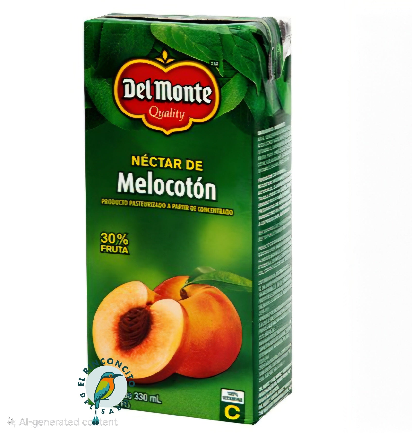 Jugo Del Monte Variety 6 Pack 3 Flavors (Apple x2, Peachx2, and Pearx2) (Manzana x2, Melocotón x2, Pera x2)