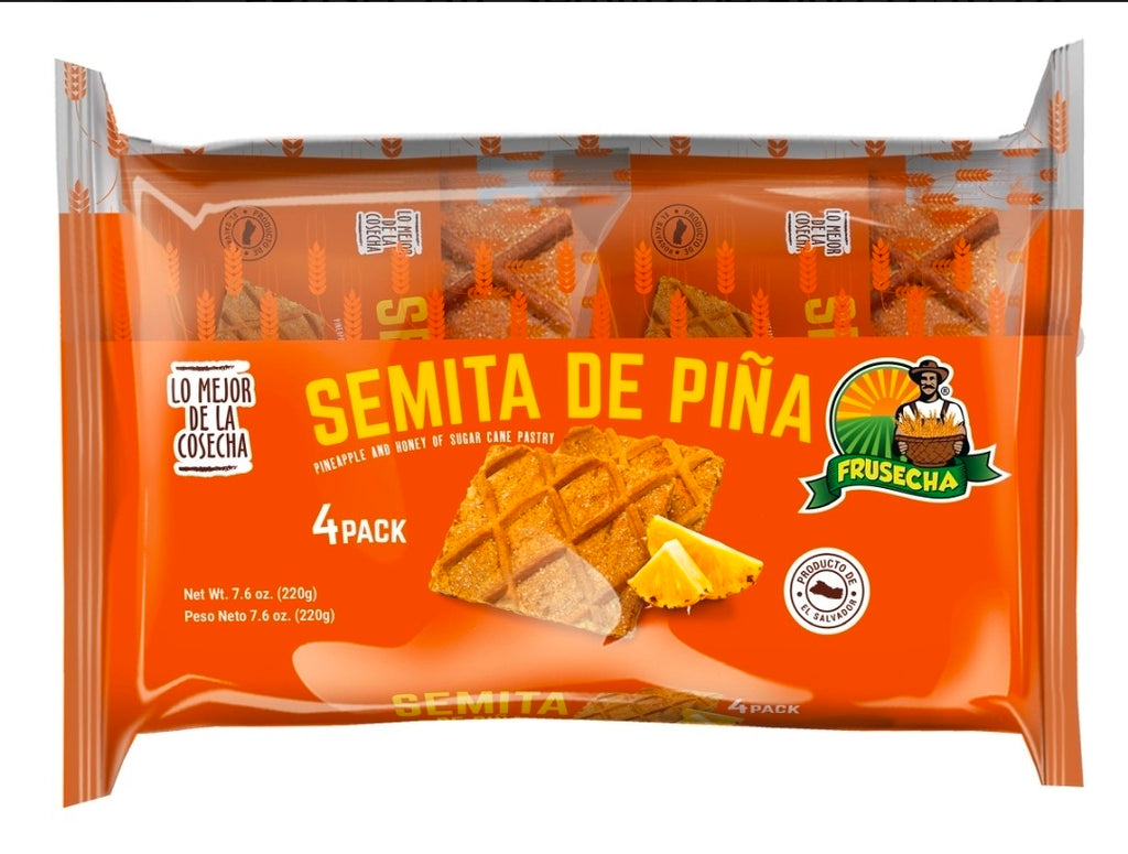 Semita de Piña Salvadoreña Variedad - Pineapple Pastry  Pack Variety