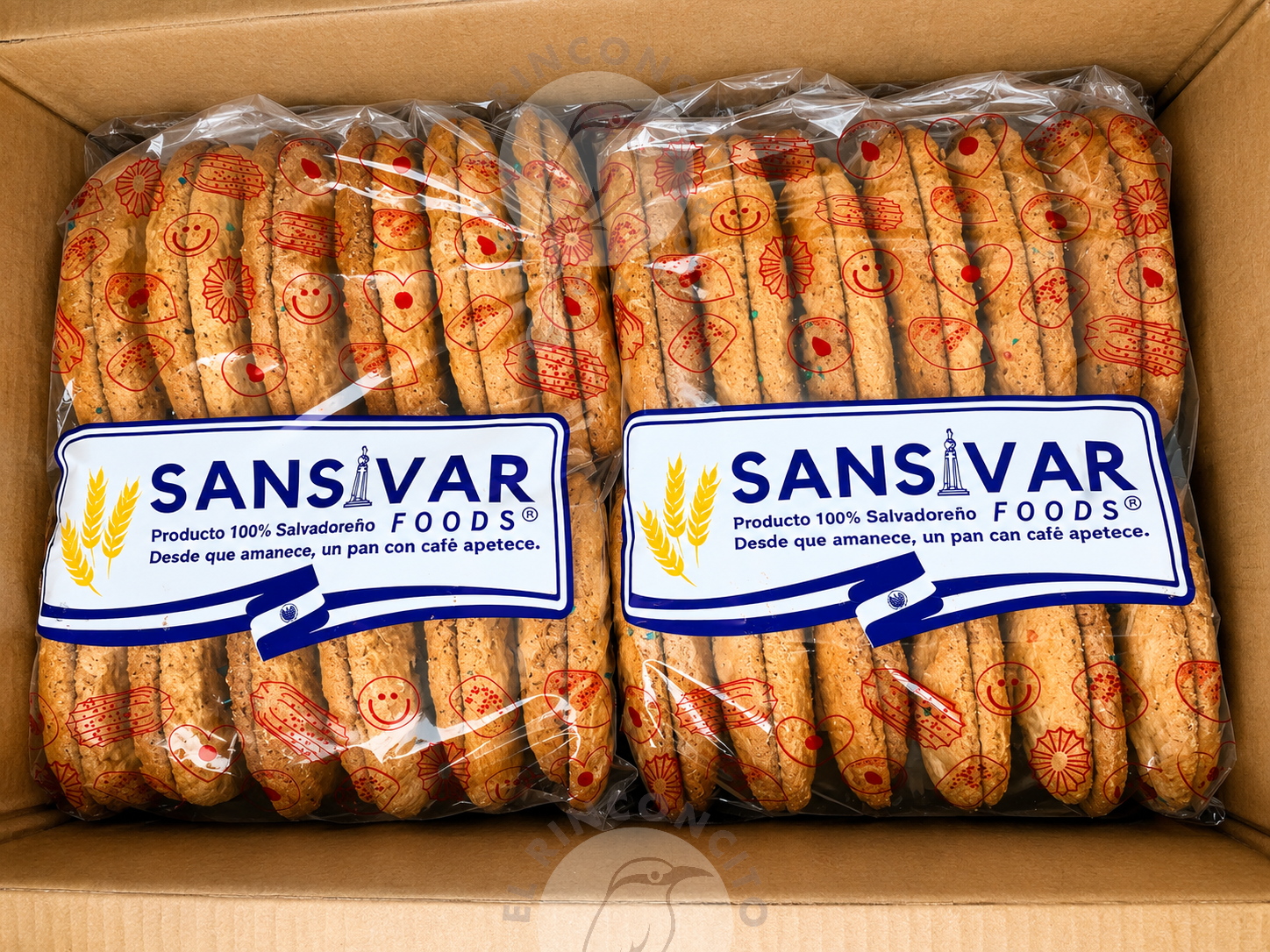 Pan Dulce Salvadoreño Galleta Hojita SANSIVAR 24 Unidades | Traditional Salvadoran Sweet Cookies