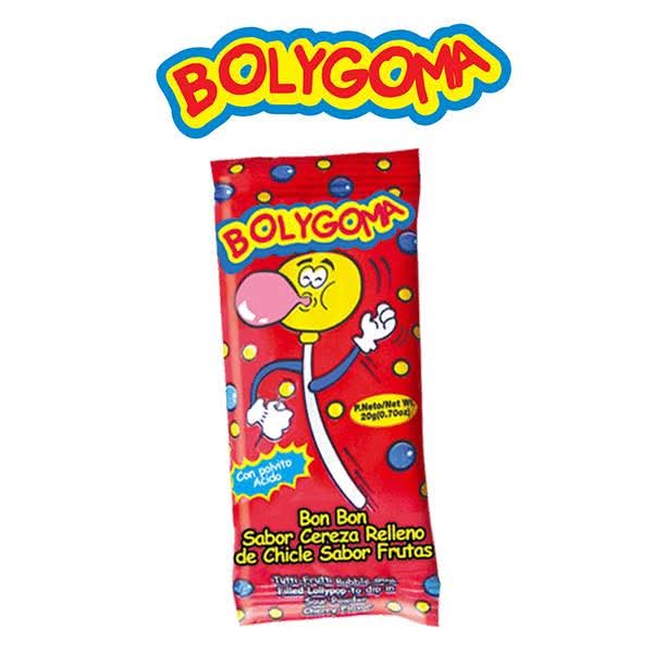 Bolygoma – Bon Bon Relleno de Chicle con Polvito Ácido 3 pack