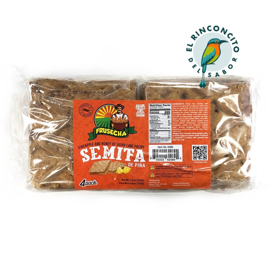 Semita de Piña Salvadoreña Variedad - Pineapple Pastry  Pack Variety