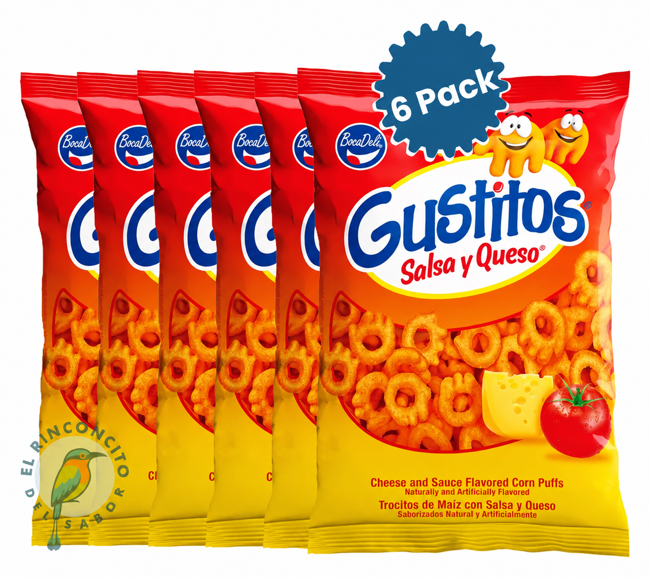 Gustitos Salsa y Queso Bocadeli pack