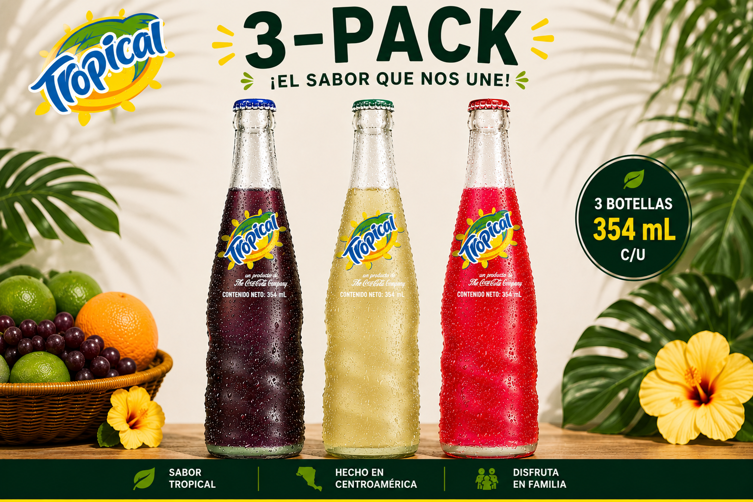 Tropical Uva 3 Pack