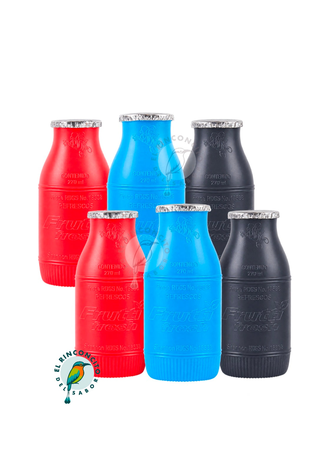 Frutsi Salvdoreño Pack Sabores Variados Uva, Fresa y Chicle