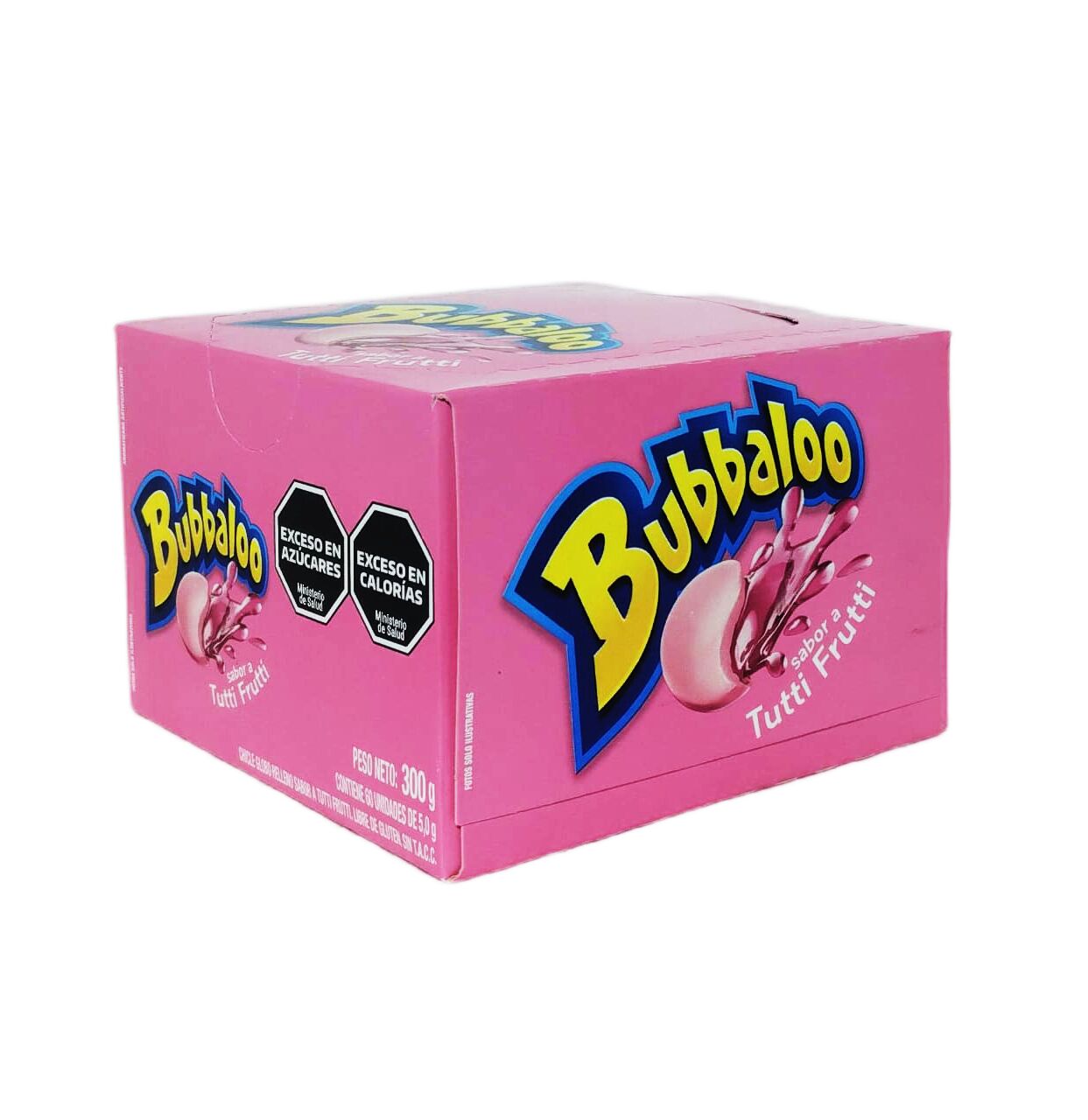 Bubbaloo Chicle Relleno con Centro Líquido – Sabor Itenso