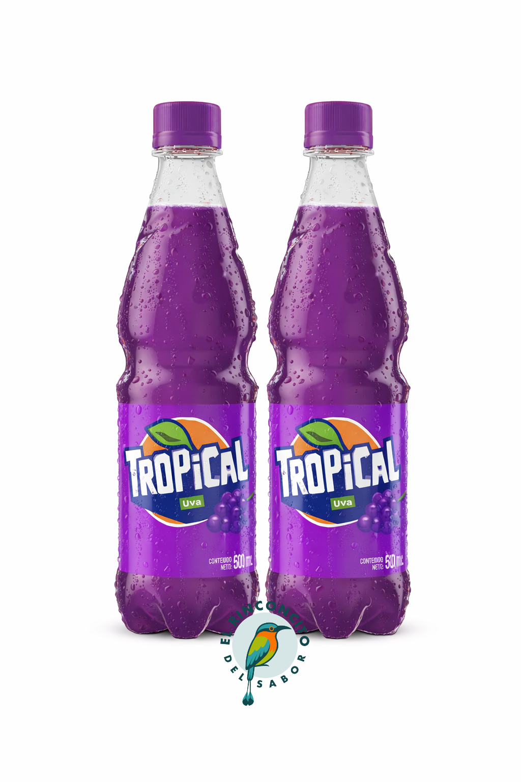 Tropical Bebida Carbonatada-Soda – Banana & Uva (Packs)