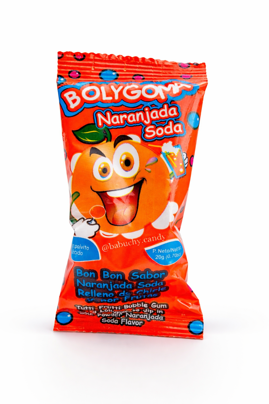 Bolygoma – Bon Bon Relleno de Chicle con Polvito Ácido 3 pack