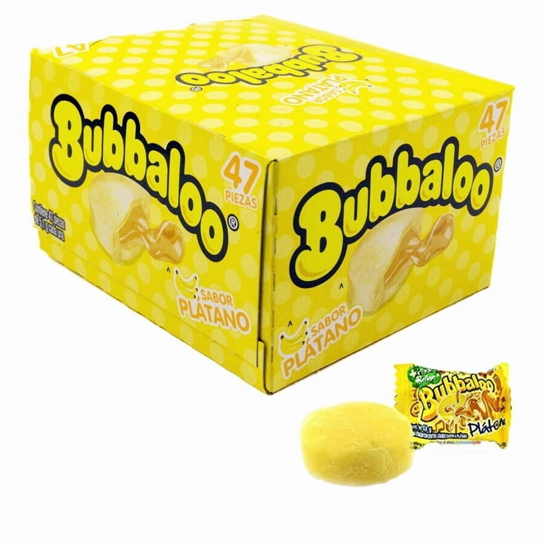 Bubbaloo Chicle Relleno con Centro Líquido – Sabor Itenso