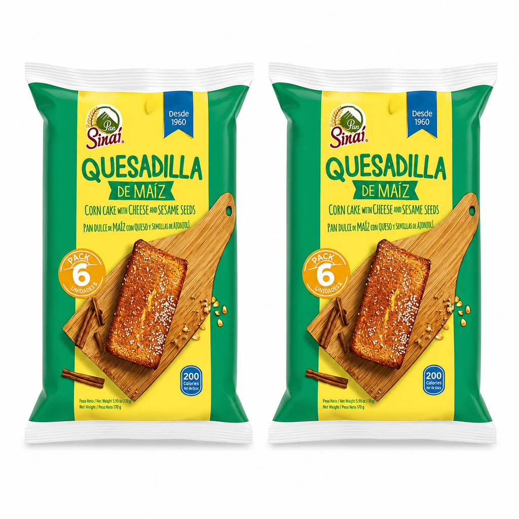 Quesadilla de Maiz Pan Sinaí pack