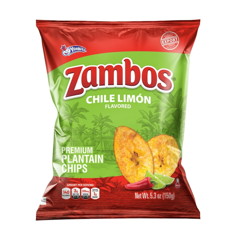 Zambos Platanitos 2 Unidades Variedad | Plantain Chips Mixed Flavor Variety 2 Pack