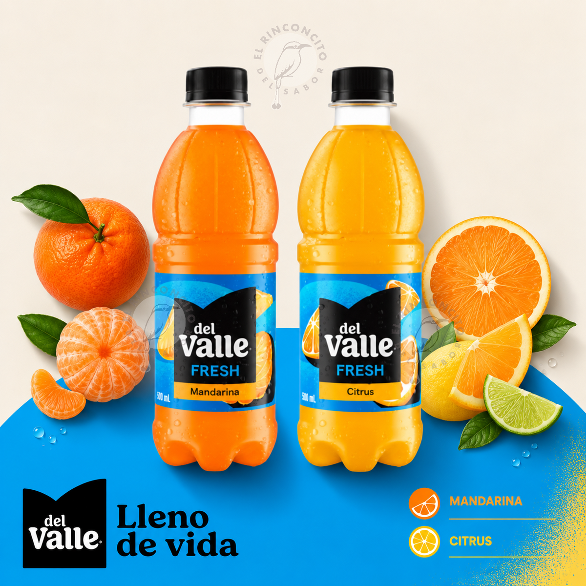 Jugo Del Valle Fresh Mandarina y Naranja – Bebida Importada Jugos cítrico