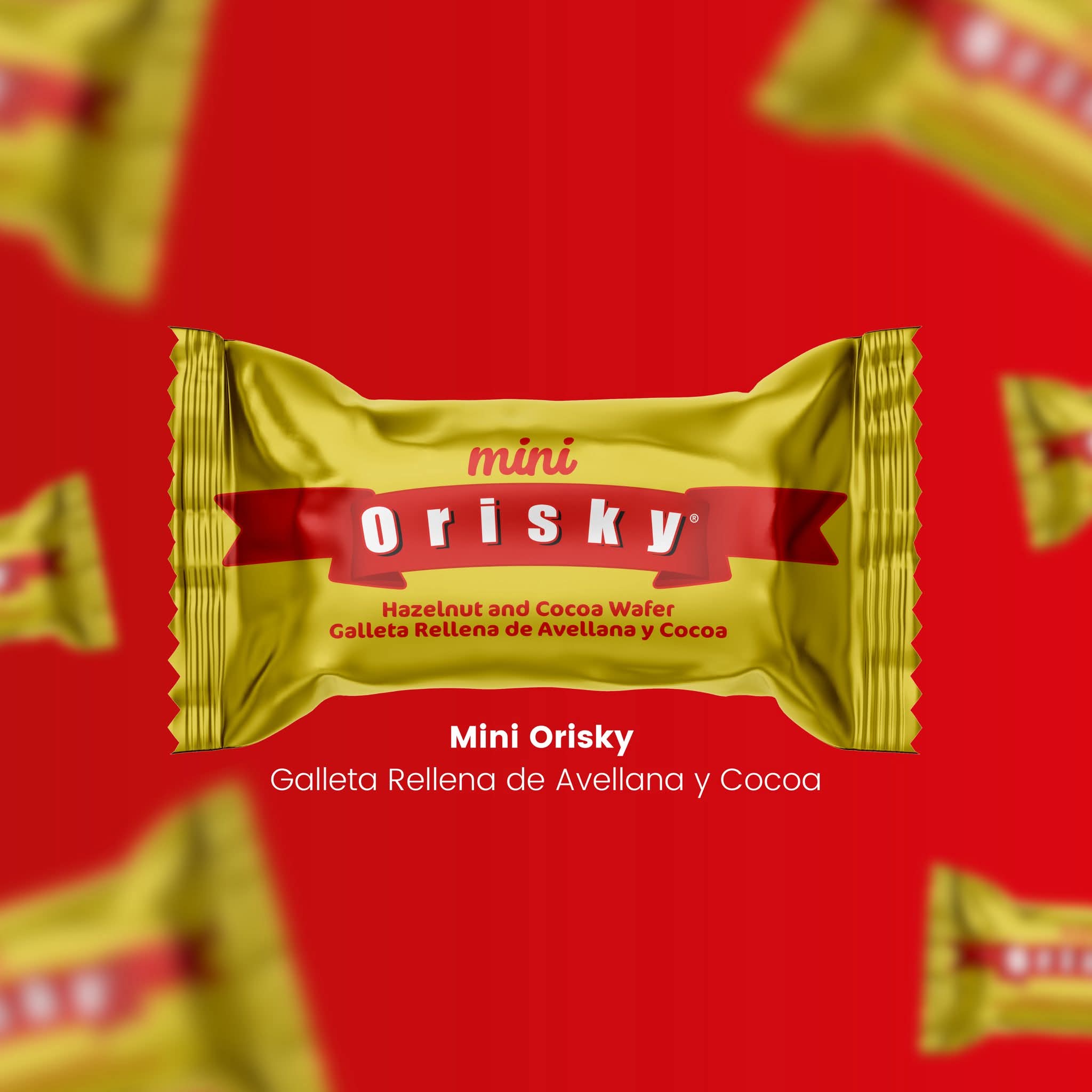 Galleta Orisky de Avellana | Orisky Hazelnut Cookie Waffer
