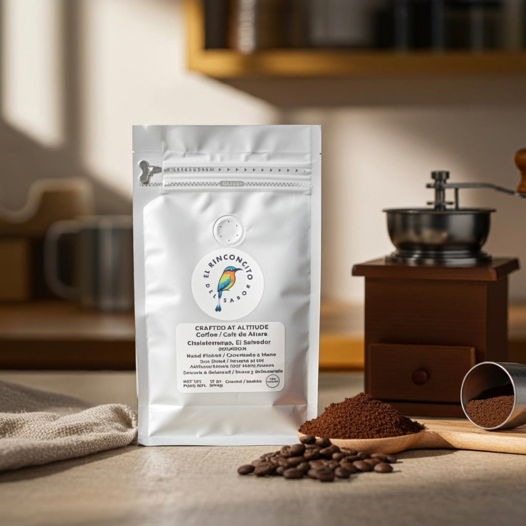 Cajita de Pan & Café Salvadoreño | Café Artesanal + Pan Génesis, Pan San Sivar (24 Unidades x2) o Pan Sinaí 14 Unidades