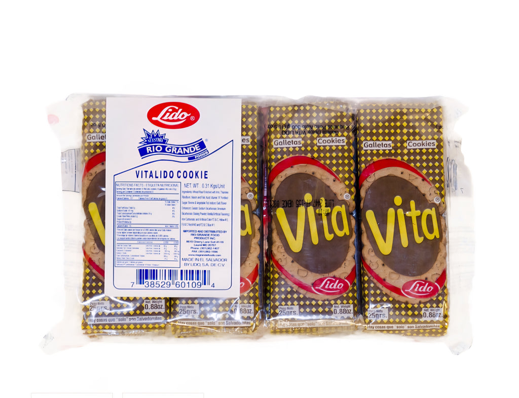 Lido Galleta Vita 12 Pack | Classic Salvadoran Cookies