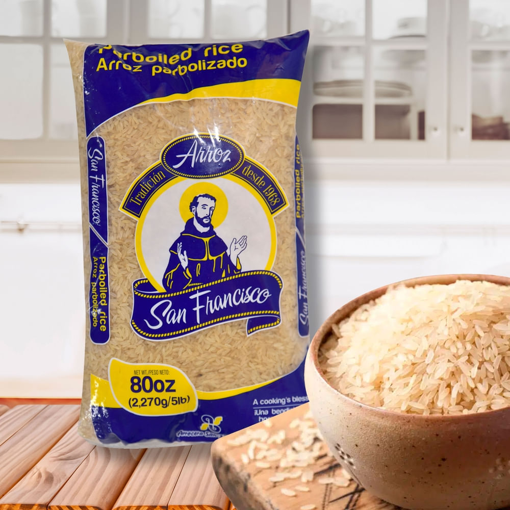 Arroz Precocido San Francisco, Parboiled Rice