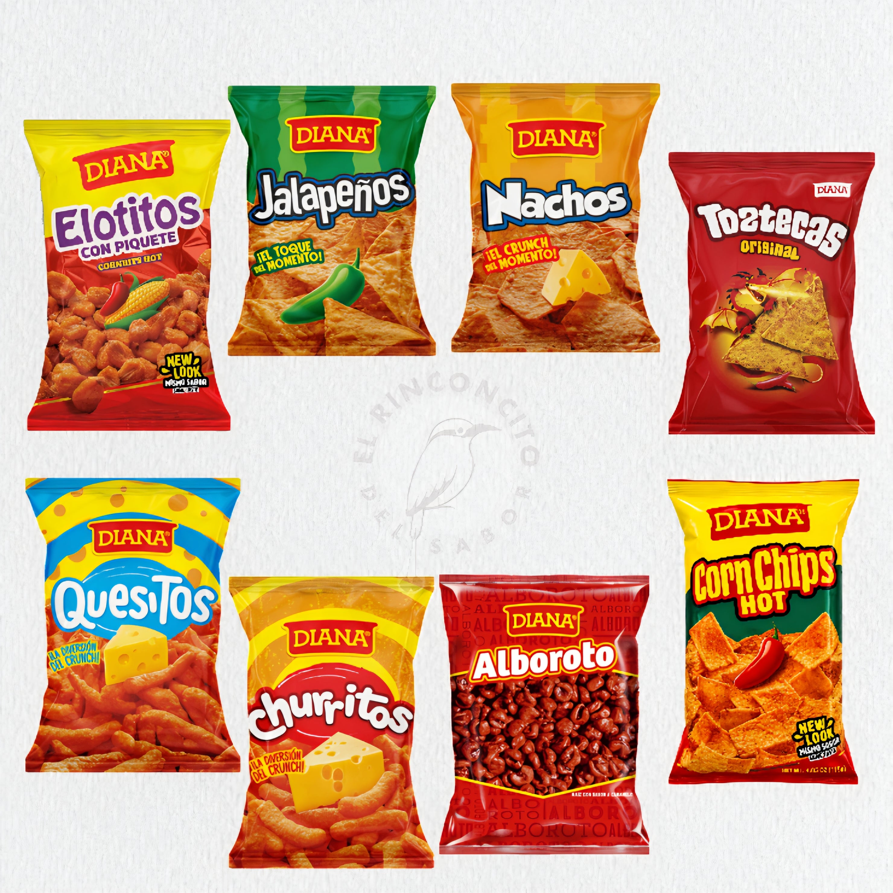 Paquete variado de Boquitas Diana