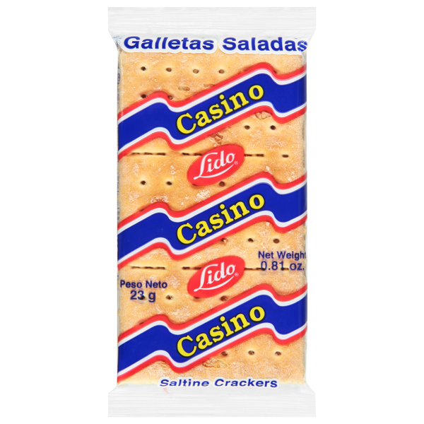 Galletas Saladas Lido estilo Casino