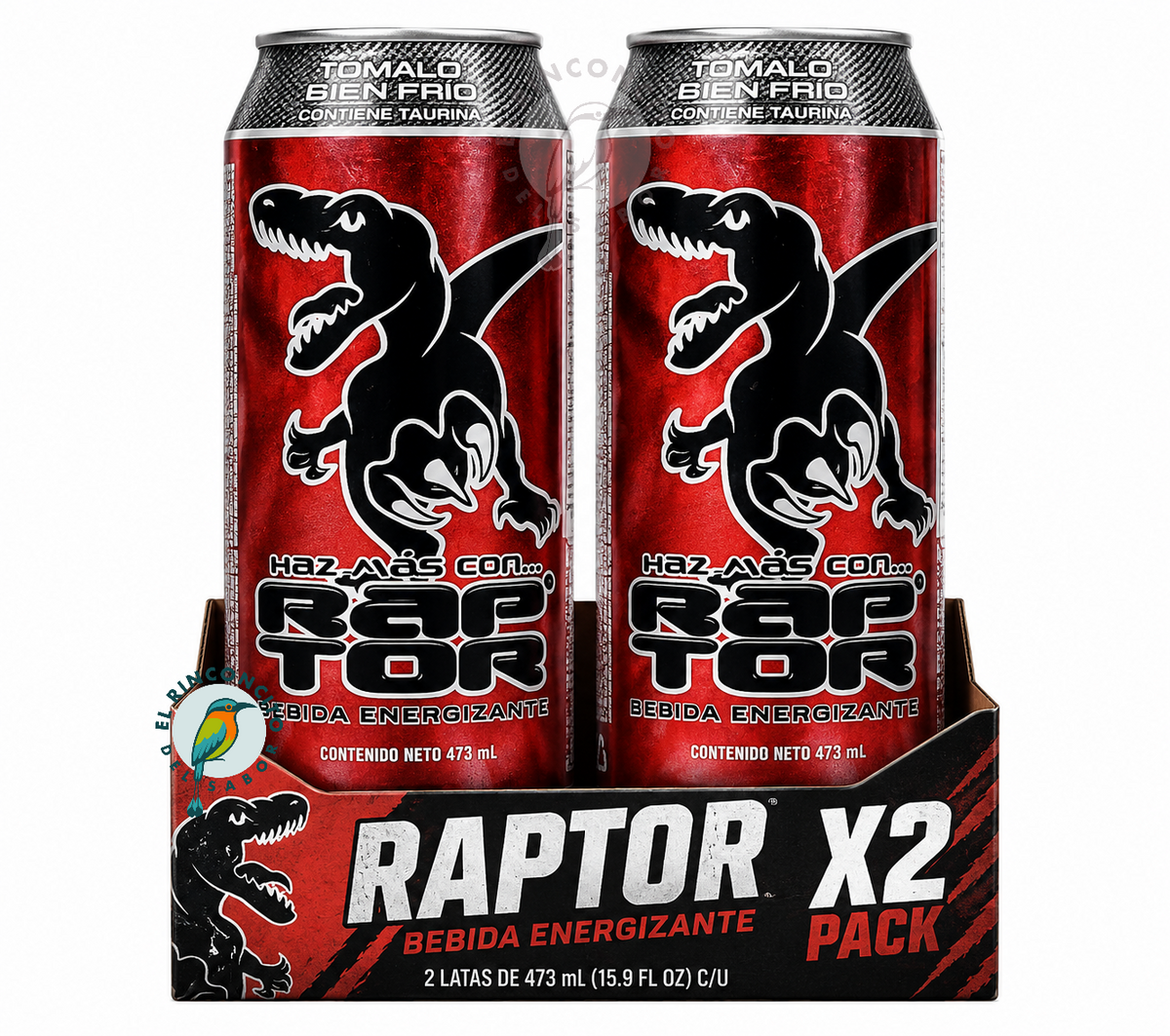 Raptor Energy Drink from Central America - Bebida Energizante Auténtico